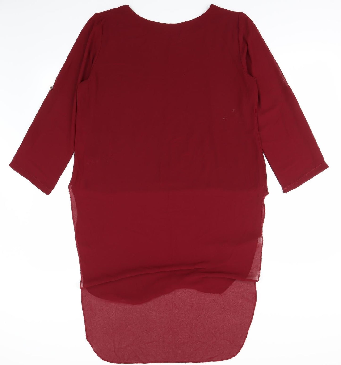 Quiz Womens Red   Basic Blouse Size L
