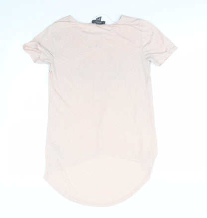 Primark Womens Pink   Basic T-Shirt Size 6