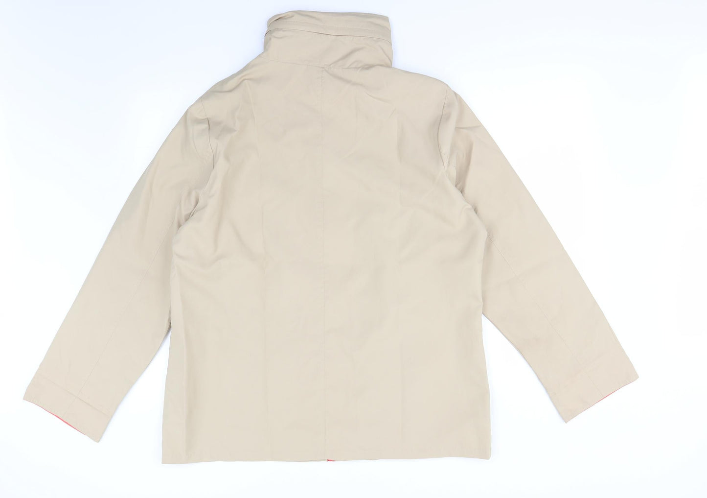 julipa Womens Beige   Jacket Coat Size 16