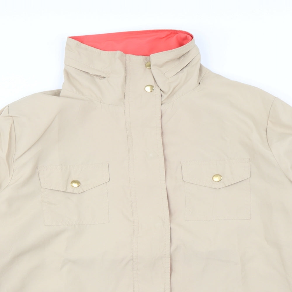julipa Womens Beige   Jacket Coat Size 16