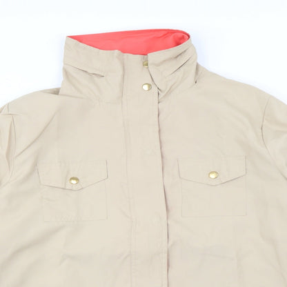 julipa Womens Beige   Jacket Coat Size 16