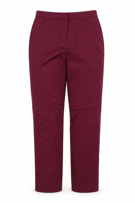 M&S Womens Purple   Dress Pants Trousers Size 10 L29 in