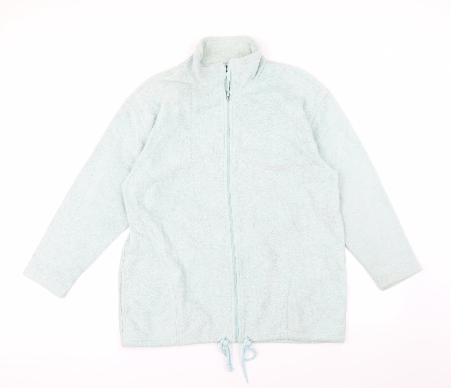 Mode essentials Womens Green   Full Zip Jumper Size 14