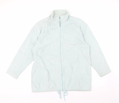 Mode essentials Womens Green   Full Zip Jumper Size 14