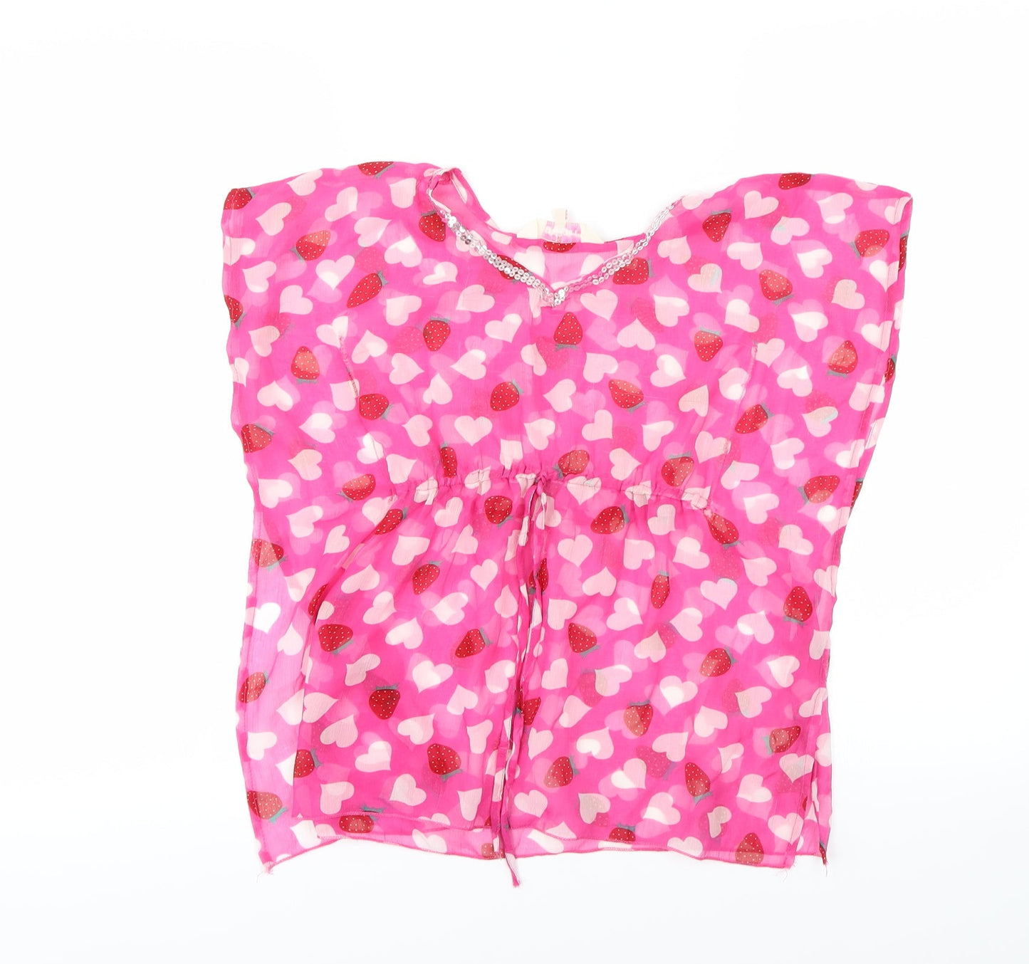 Girl 2 Girl Girls Multicoloured Polka Dot  Kaftan  Size 3-4 Years