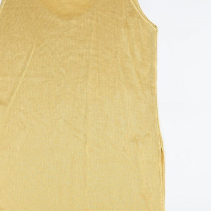 Classic Womens Gold   Basic Tank Size 14