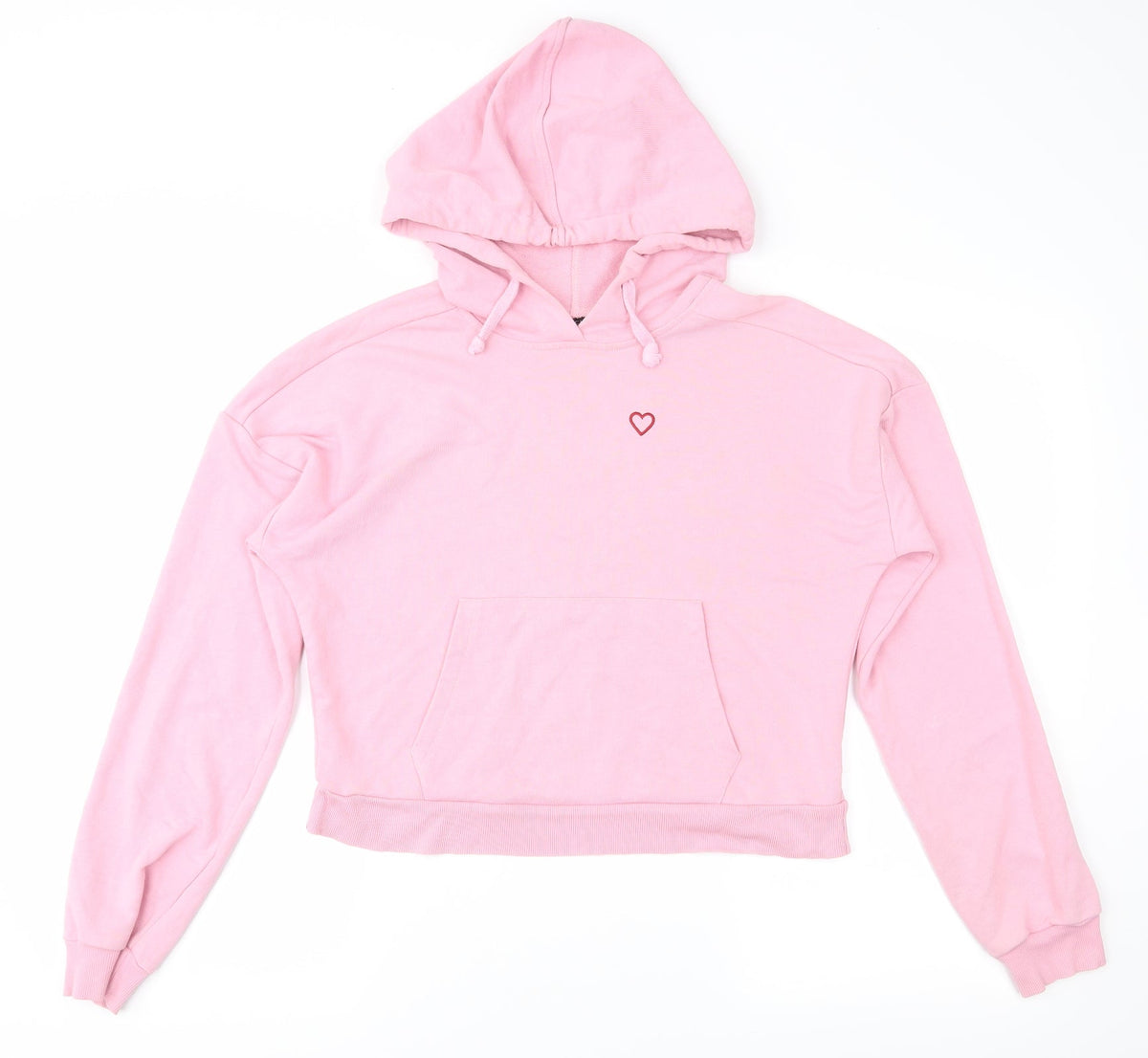 Topshop Womens Pink   Pullover Hoodie Size 6