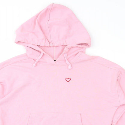 Topshop Womens Pink   Pullover Hoodie Size 6