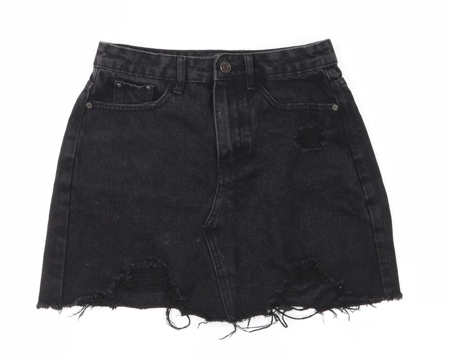 Missguided Womens Black   Mini Skirt Size 4