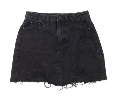 Missguided Womens Black   Mini Skirt Size 4