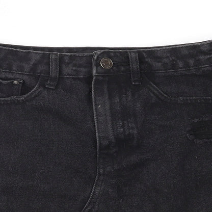 Missguided Womens Black   Mini Skirt Size 4