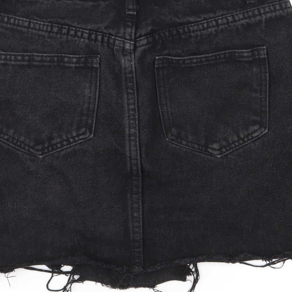 Missguided Womens Black   Mini Skirt Size 4