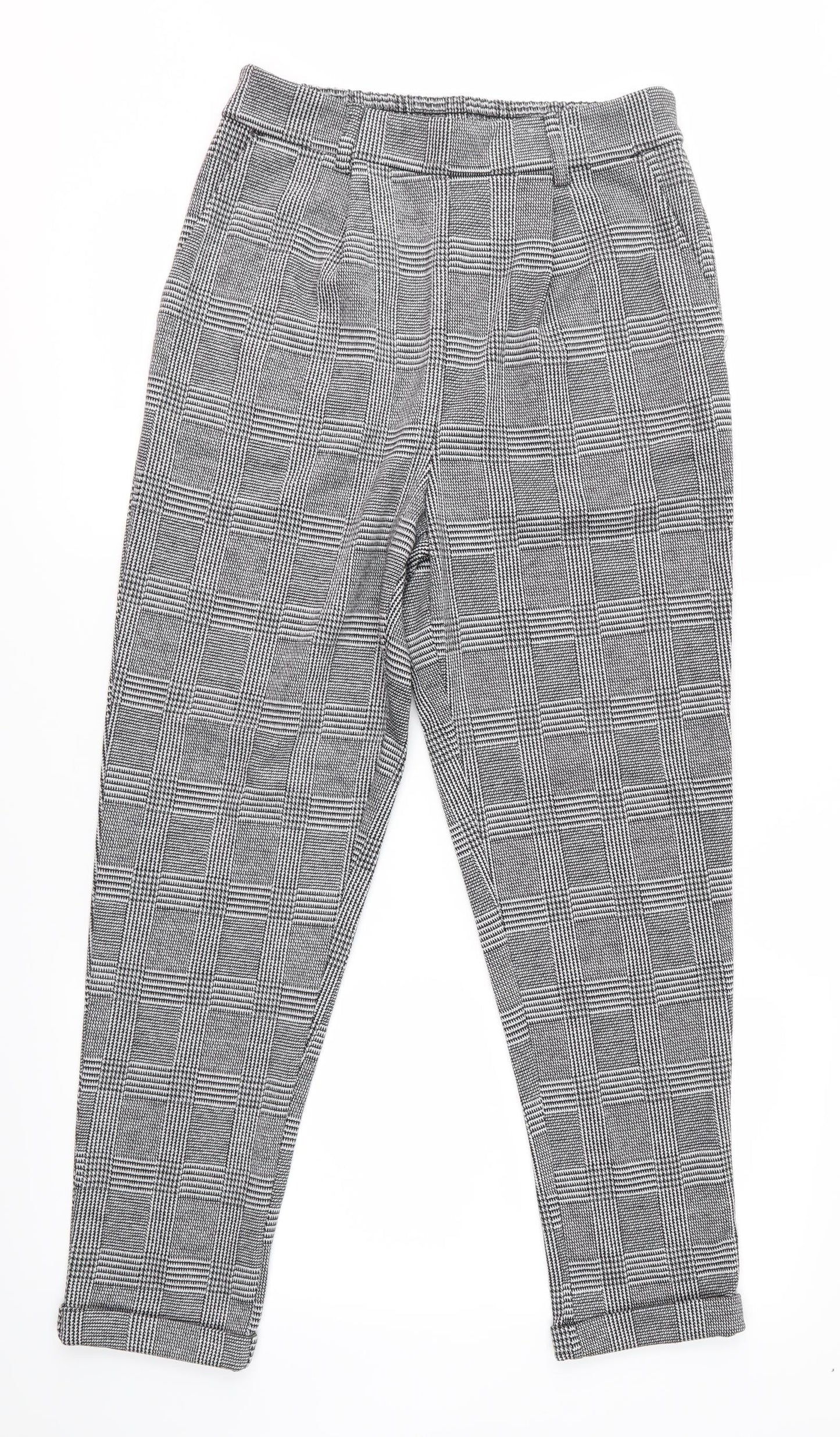Womens UK Size 10 F&F Regular Fit  Black Trousers
