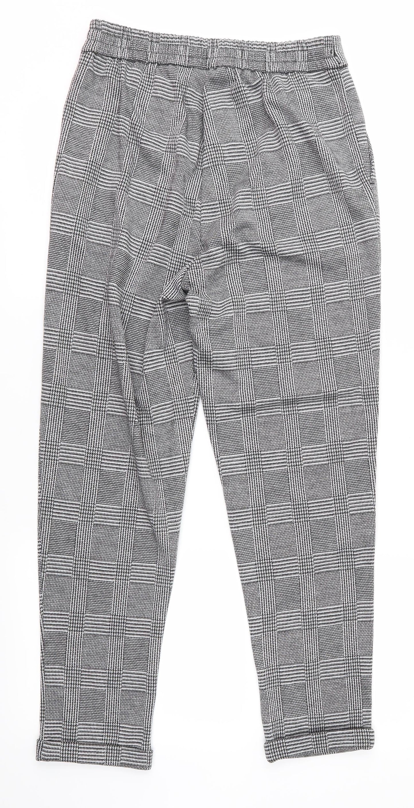 Womens UK Size 10 F&F Regular Fit  Black Trousers