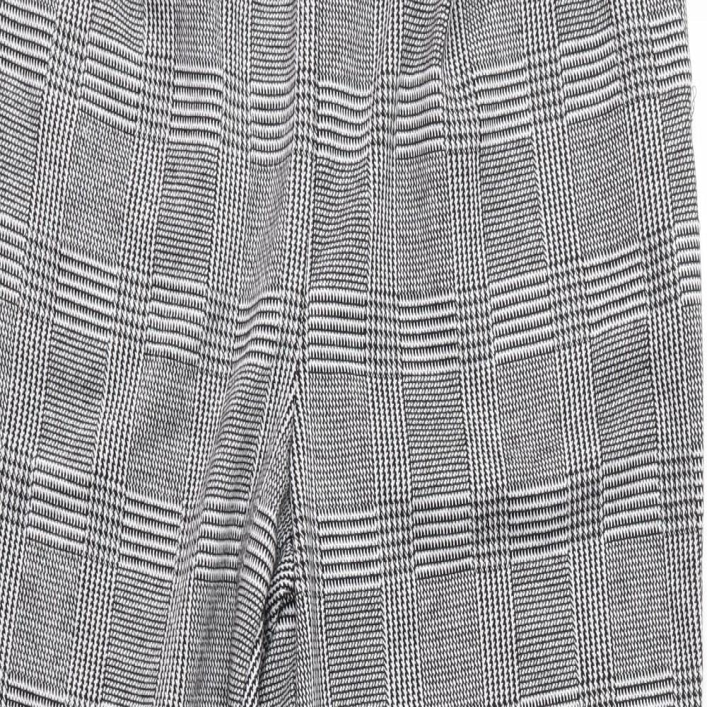 Womens UK Size 10 F&F Regular Fit  Black Trousers