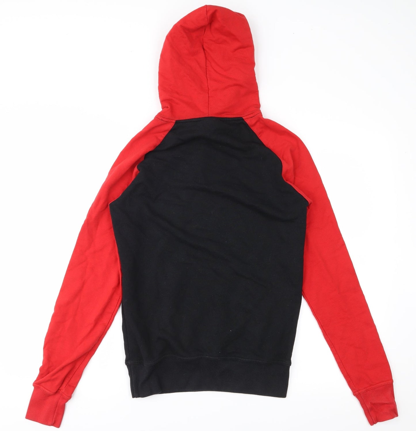 Mens UK Size XS Preworn Black Pullover Hoodie