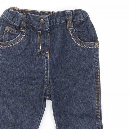 Baby club Baby Blue   Cropped Jeans Size 12 Months