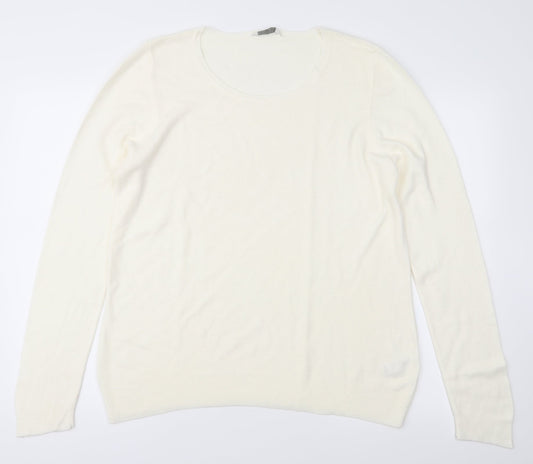Love knitwear Womens Ivory   Pullover Jumper Size 16