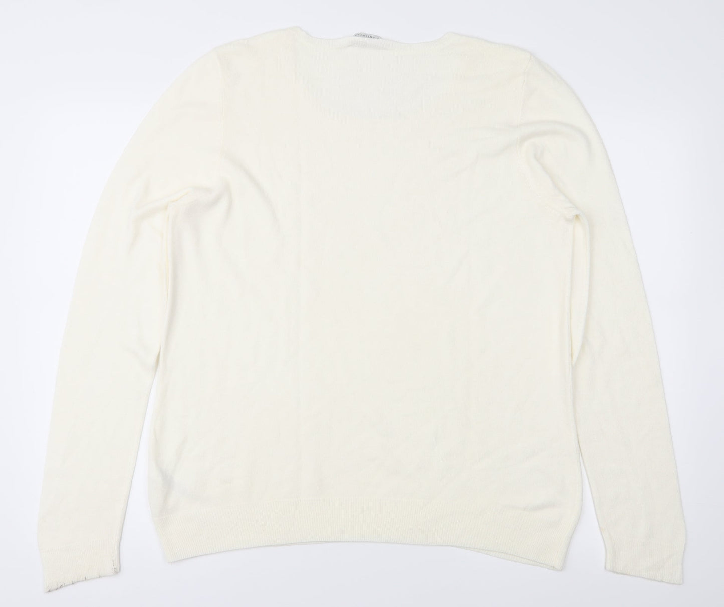 Love knitwear Womens Ivory   Pullover Jumper Size 16