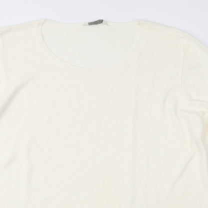 Love knitwear Womens Ivory   Pullover Jumper Size 16