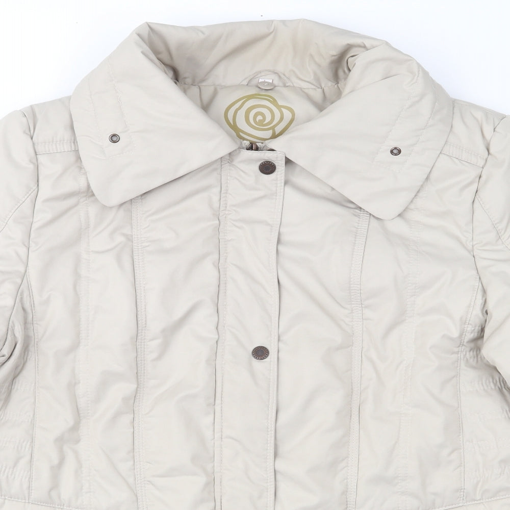 Womens UK Size L Anna rose Beige Jacket