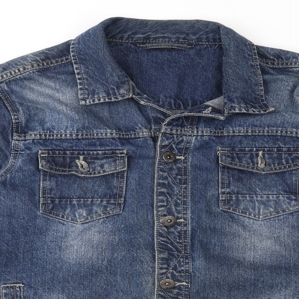Mens UK Size 34 Livergy Blue Gilet