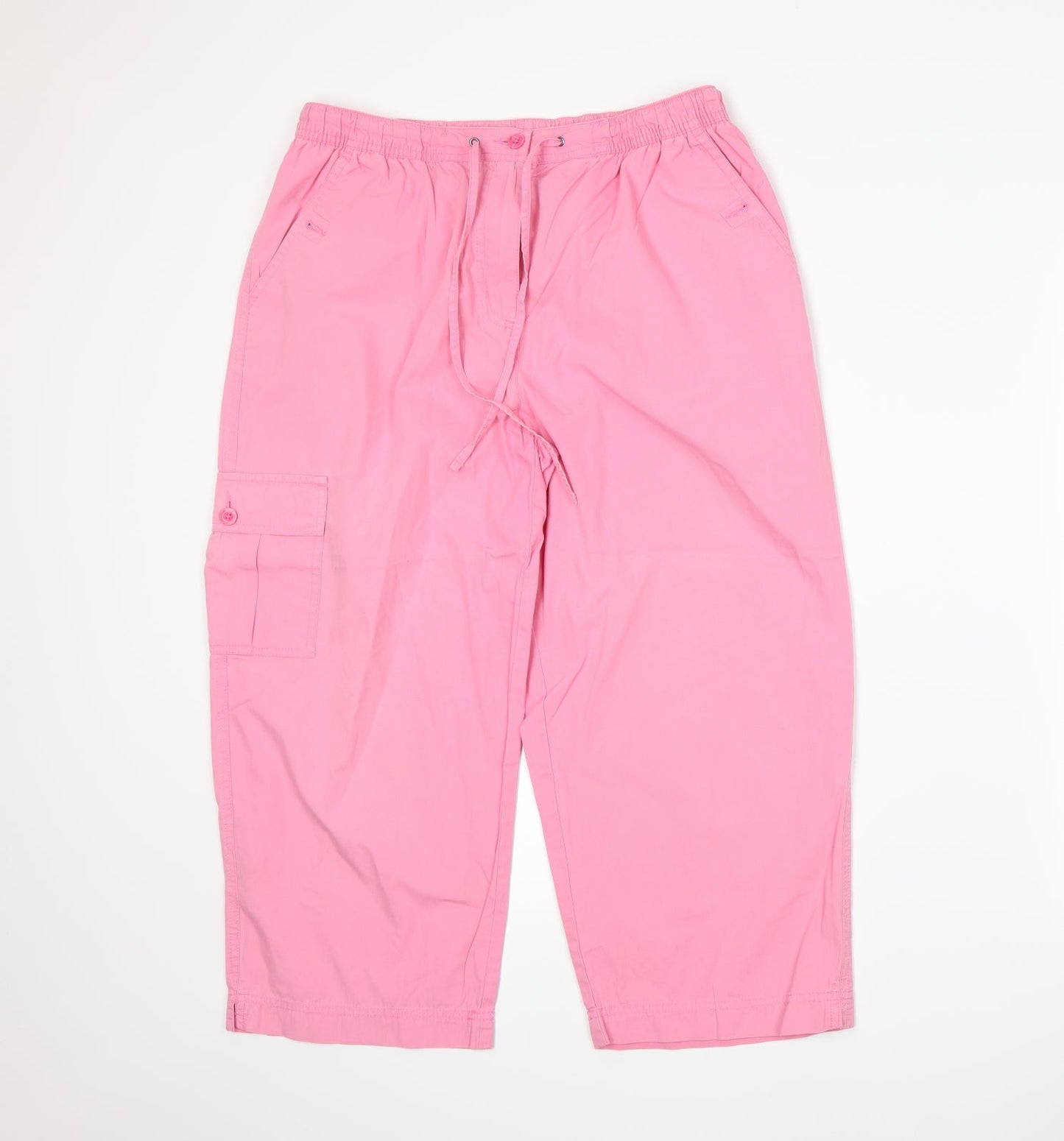 Bcasual Womens Pink   Trousers  Size 14 L20 in