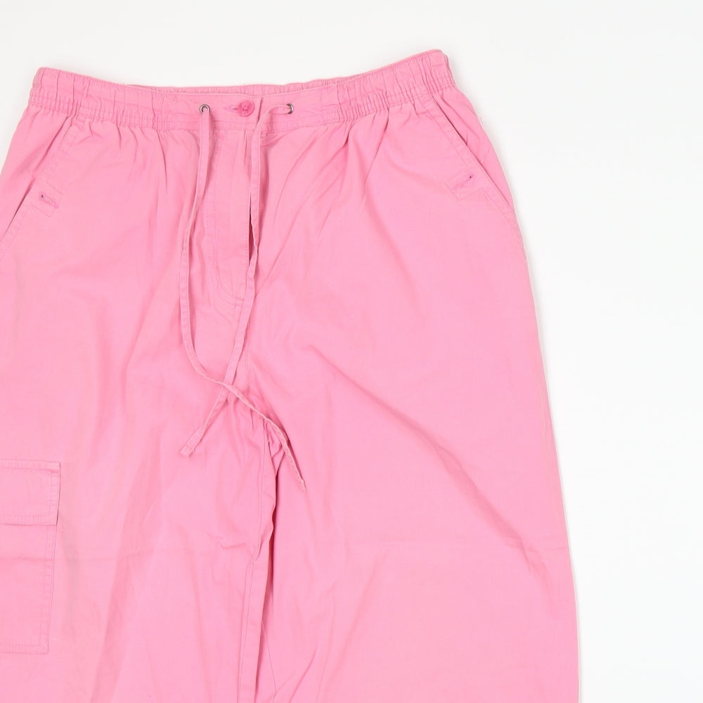Bcasual Womens Pink   Trousers  Size 14 L20 in