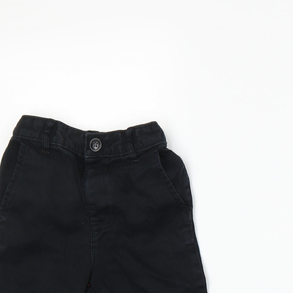 The Children's Place Boys Black   Chino Shorts Size 3 Years