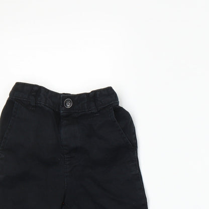 The Children's Place Boys Black   Chino Shorts Size 3 Years