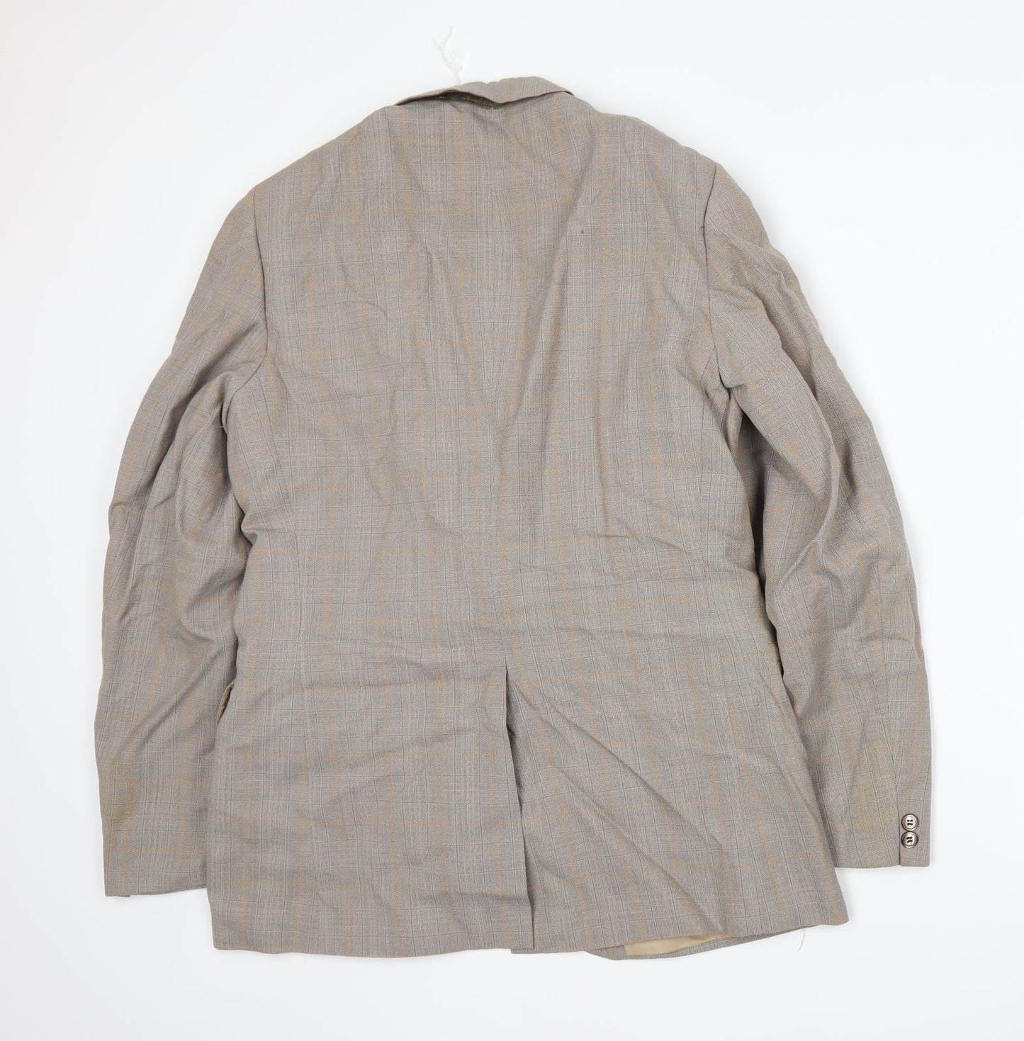Mens UK Size M Preworn Regular Beige Suit Jacket