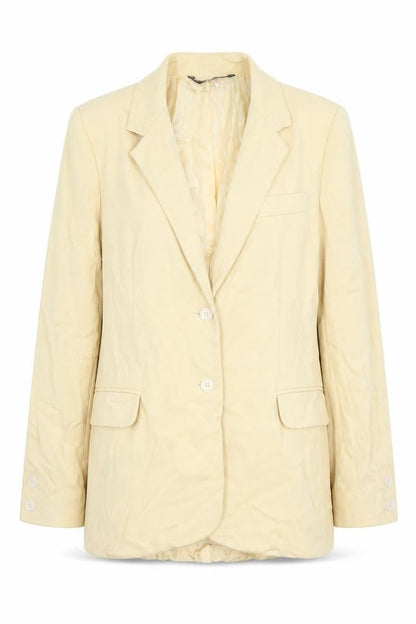 Womens UK Size 12 Libra Regular Yellow Suit Jacket