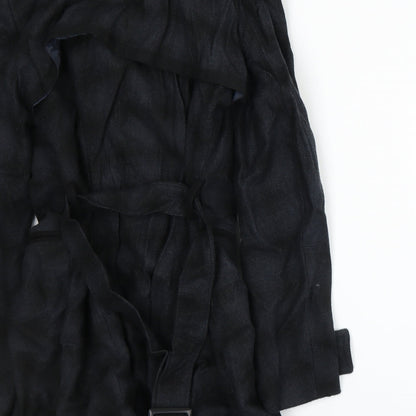 Womens UK Size 14 New Look Blue Overcoat