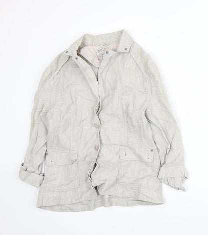 Olsen Womens Grey   Jacket Suit Jacket Size 12
