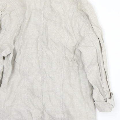 Olsen Womens Grey   Jacket Suit Jacket Size 12