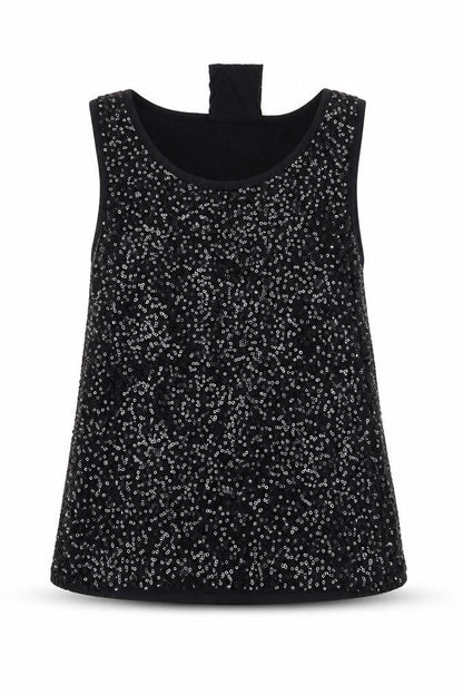 Young Dimension Girls Black   Basic Tank Size 6-7 Years