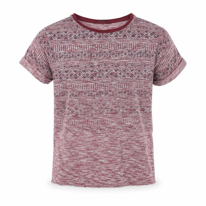 George Girls Red   Basic T-Shirt Size 10-11 Years