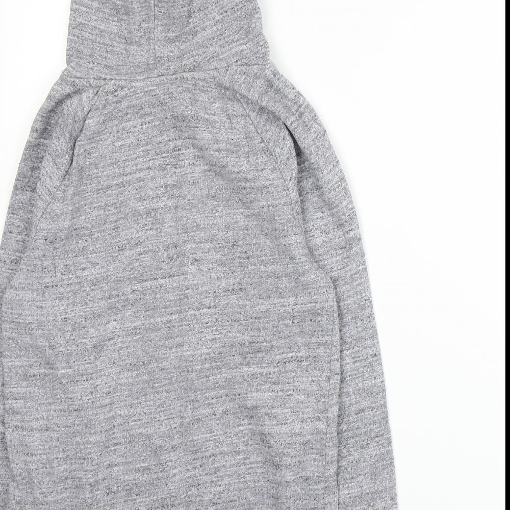 Pineapple Girls Grey   Pullover Hoodie Size 11-12 Years