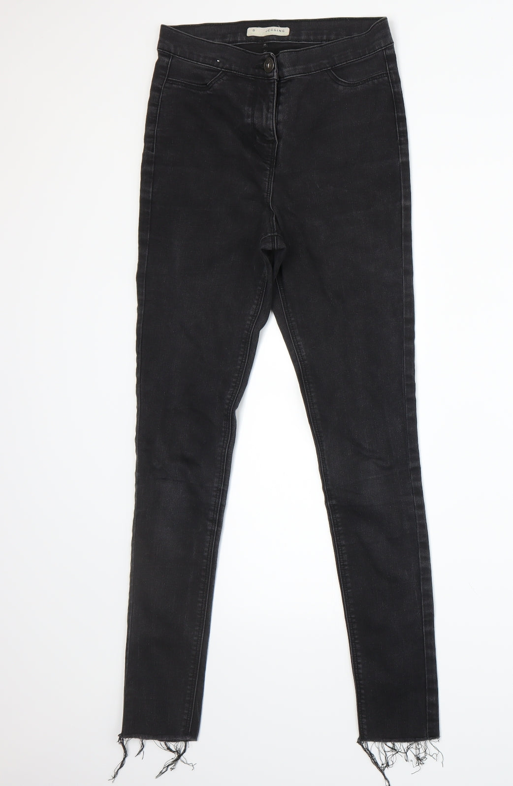 Nutmeg Womens Grey   Jegging Jeans Size 8 L26 in