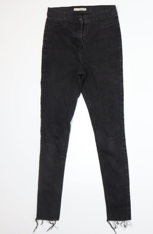 Nutmeg Womens Grey   Jegging Jeans Size 8 L26 in