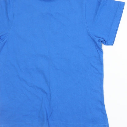 Newcastle United Boys Blue  Jersey Basic T-Shirt Size 12-13 Years