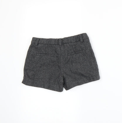 Zara Girls Grey   Hot Pants Shorts Size 5 Years