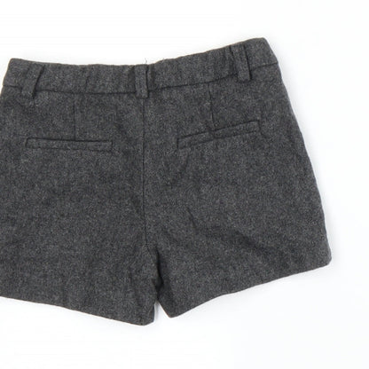 Zara Girls Grey   Hot Pants Shorts Size 5 Years