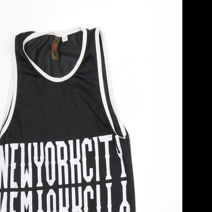 Urban Outlaws Boys Black   Basic Tank Size 11-12 Years