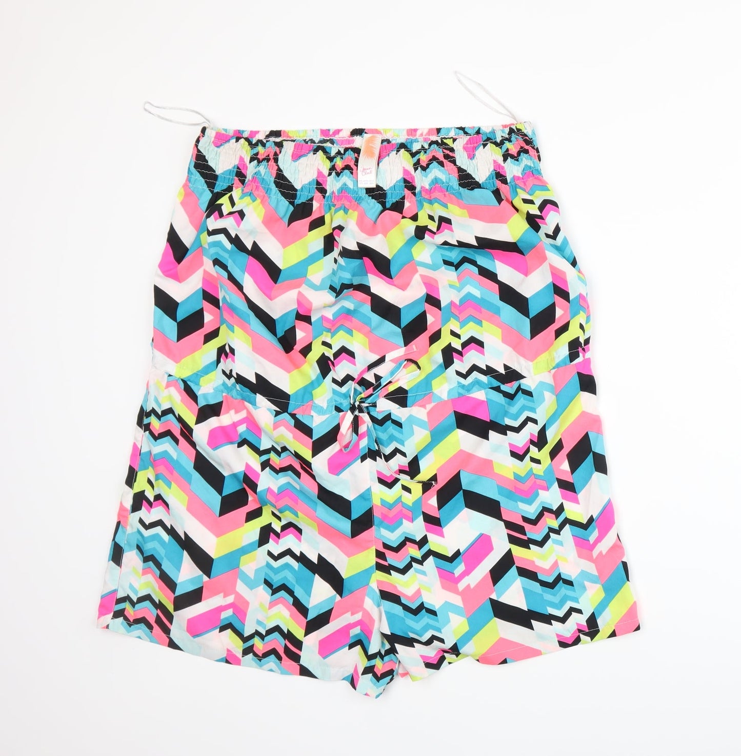 Ocean Club Womens Multicoloured Striped  Romper One-Piece Size 14