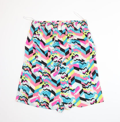 Ocean Club Womens Multicoloured Striped  Romper One-Piece Size 14