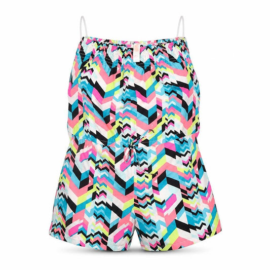 Womens UK Size 14 Ocean Club One-Piece Multicoloured Romper