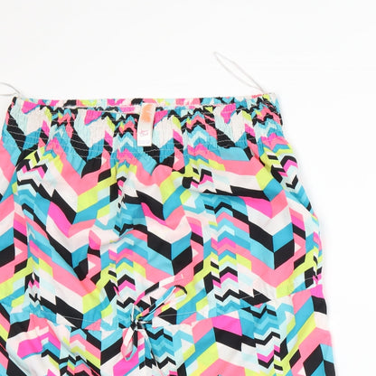 Ocean Club Womens Multicoloured Striped  Romper One-Piece Size 14