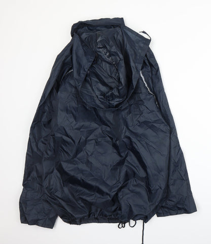 Mens UK Size S Pro Climate Blue Rain Coat