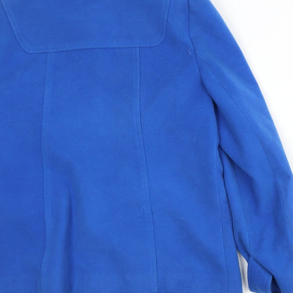 Womens UK Size 14 W Blue Jacket